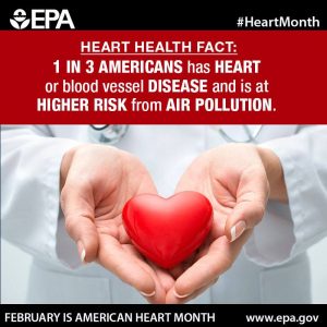 Take a moment this #HeartMonth to learn more heart health facts: http://www.epa.gov/air-research/healthy-heart-toolkit